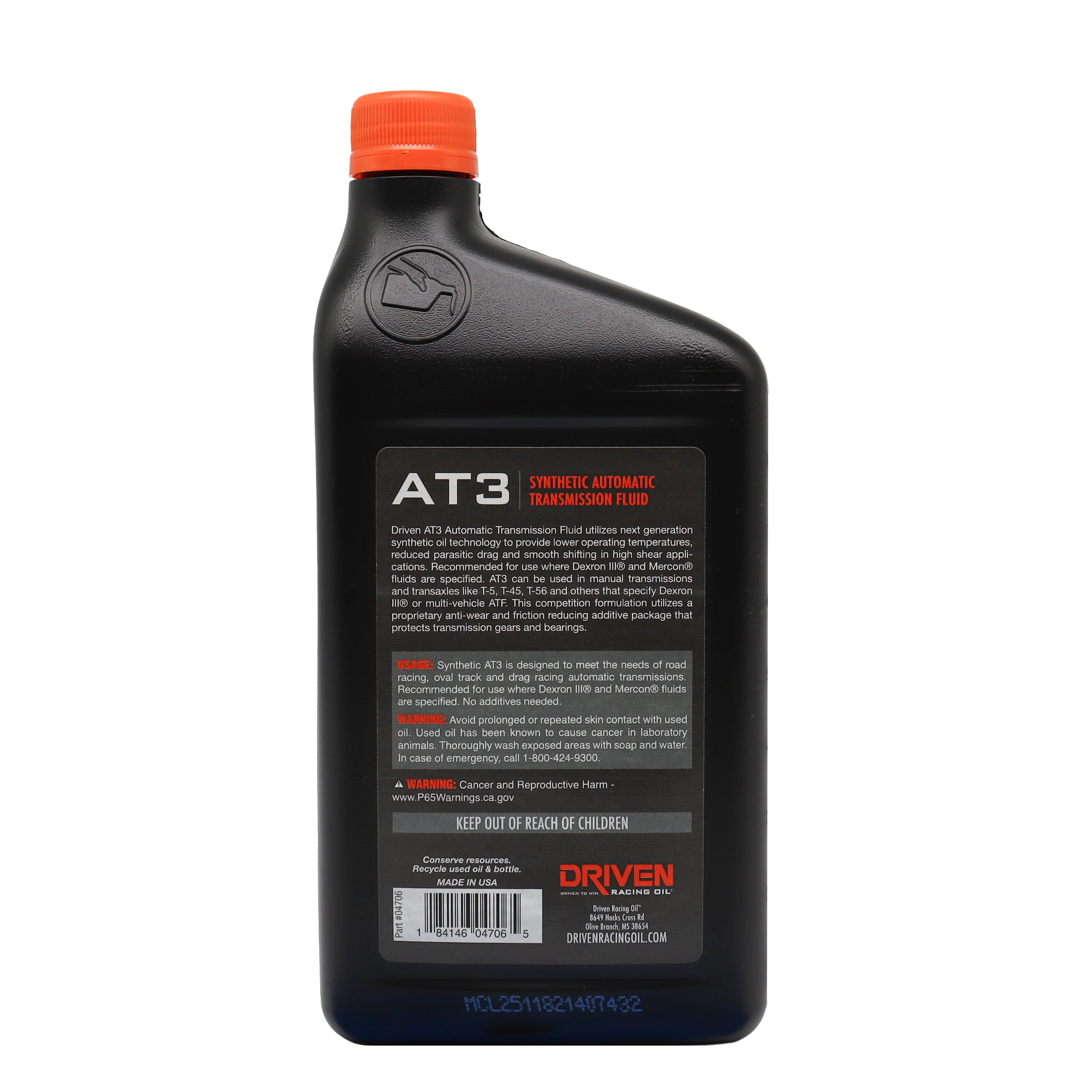AT3 Synthetic Transmission Fluid - Image 2