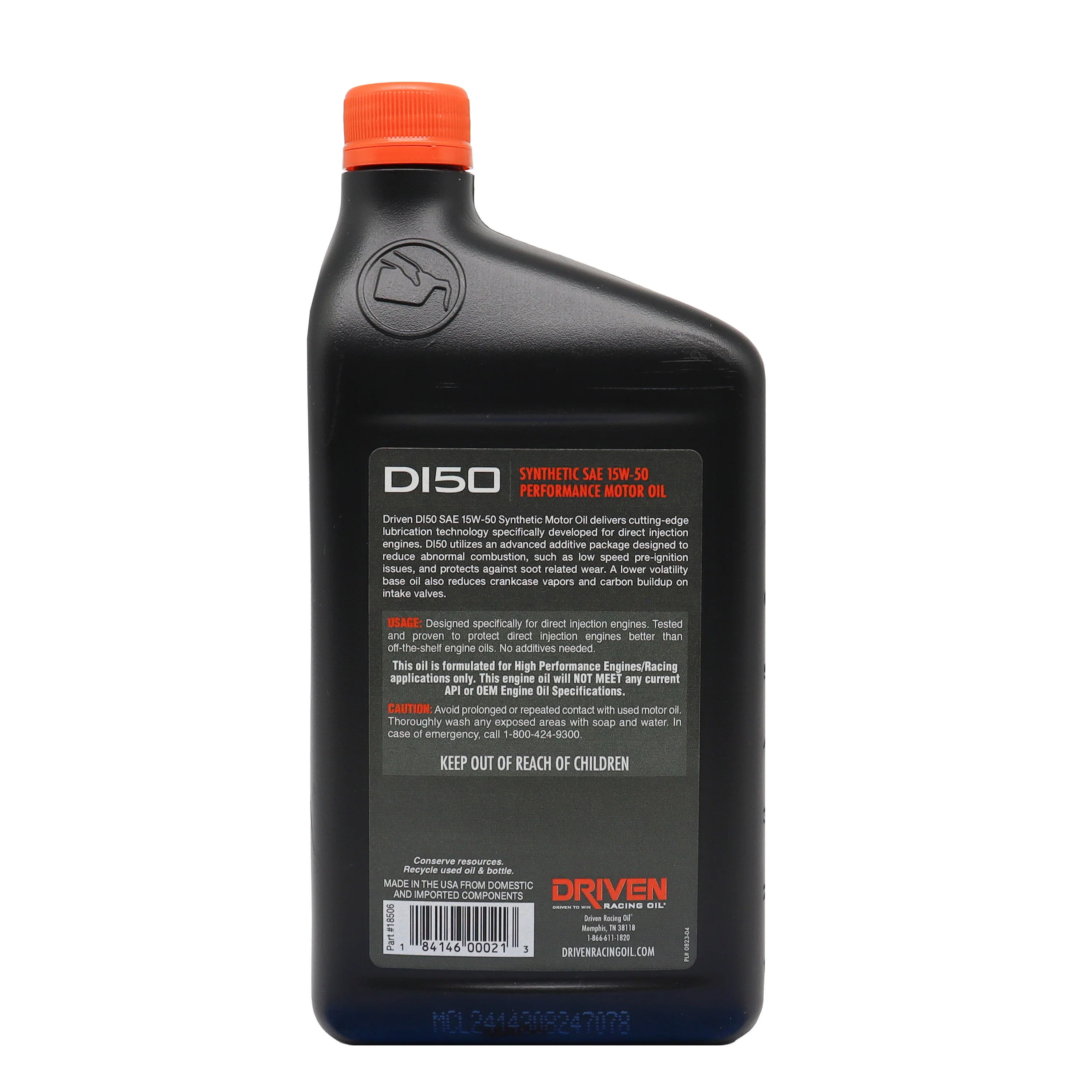 DI50 SAE 15W-50 | Quart - Image 2