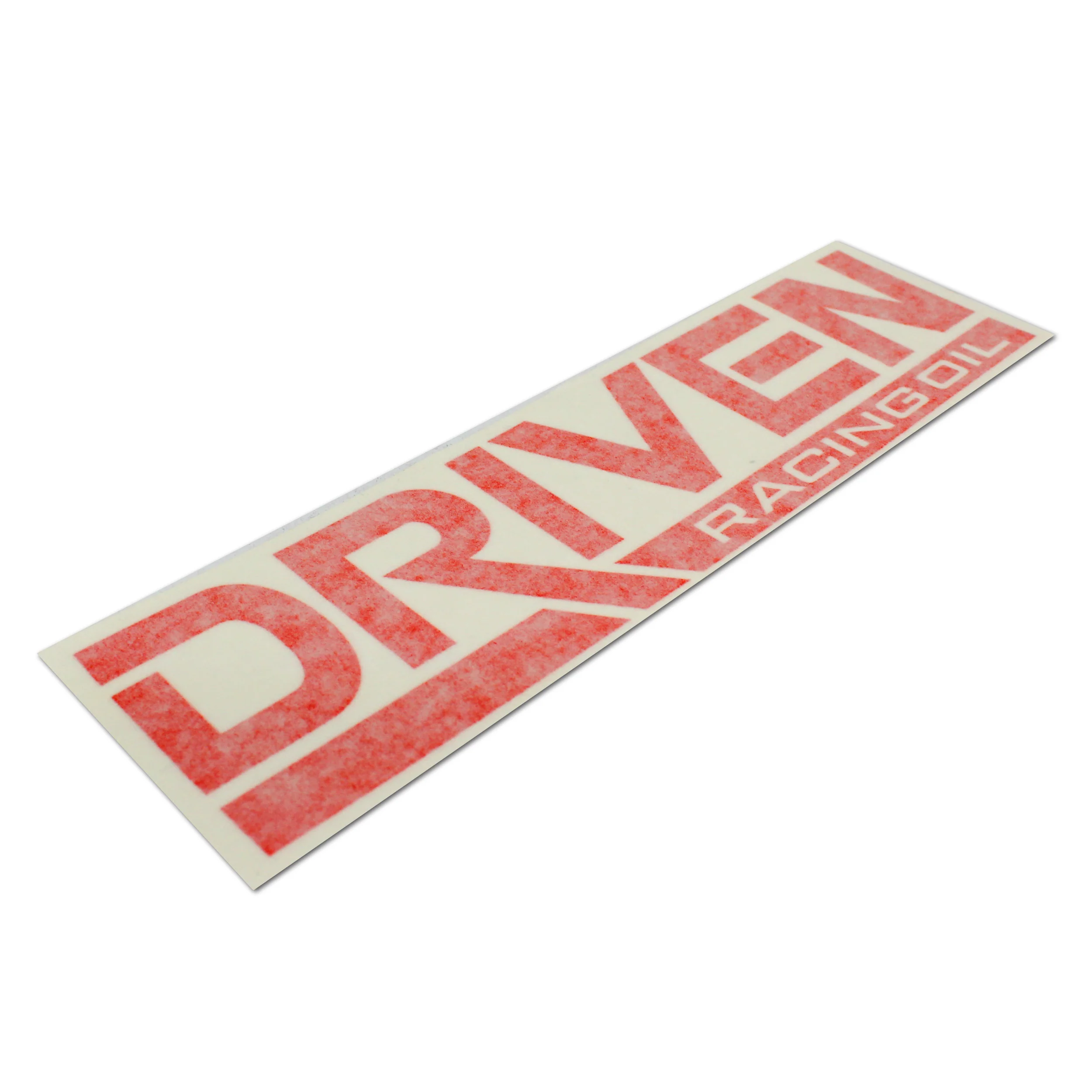Driven 8" Orange Die Cut Decal - Image 3