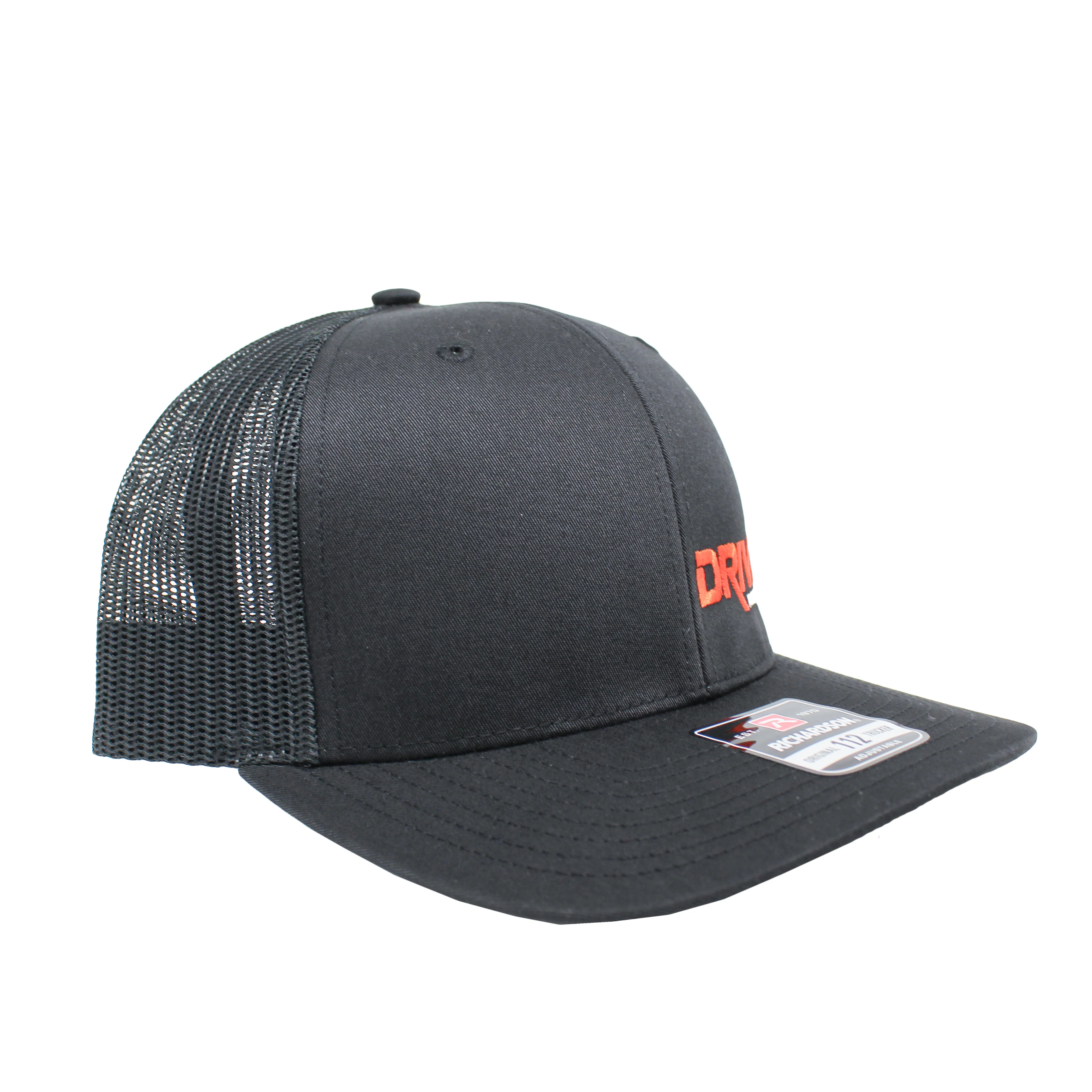 Driven Racing Oil Hat | Trucker Cap Snapback - Black - Image 3