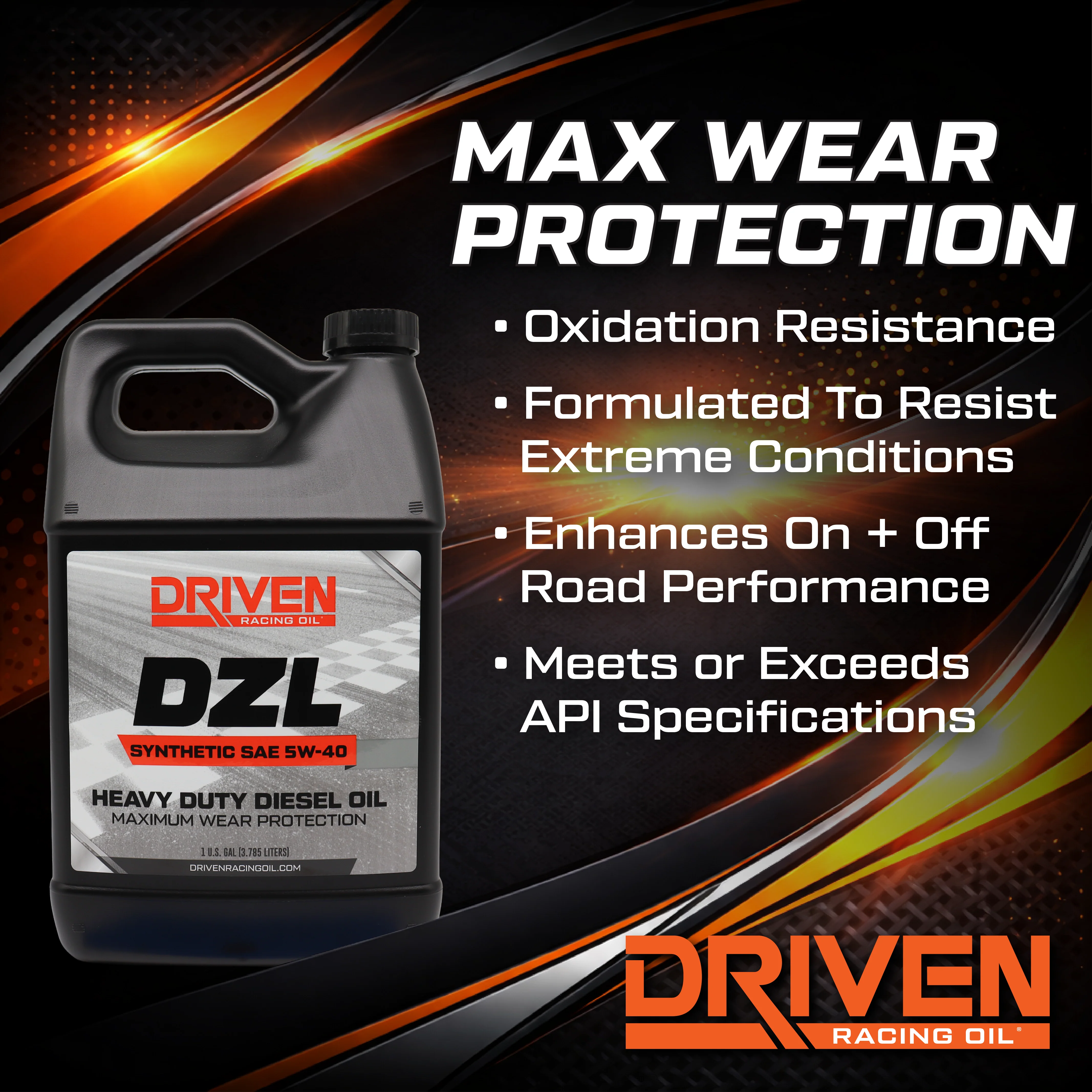 DZL SAE 5W-40 | 1 Gallon - Image 3