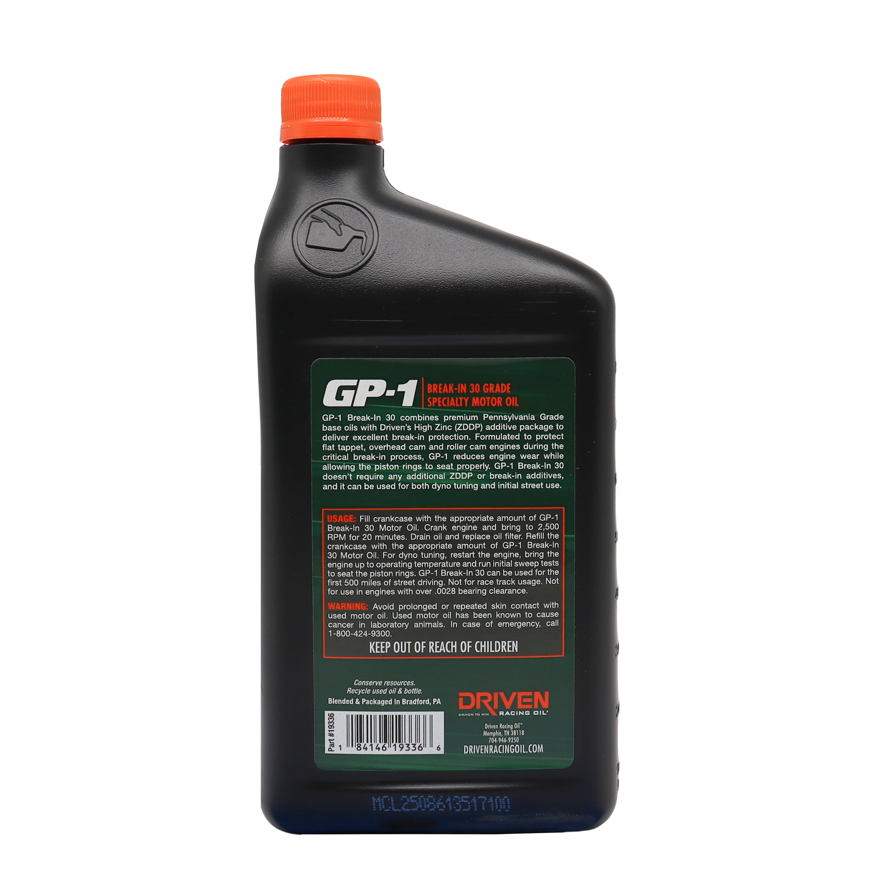 GP-1 SAE 30W Grade | Quart - Image 2