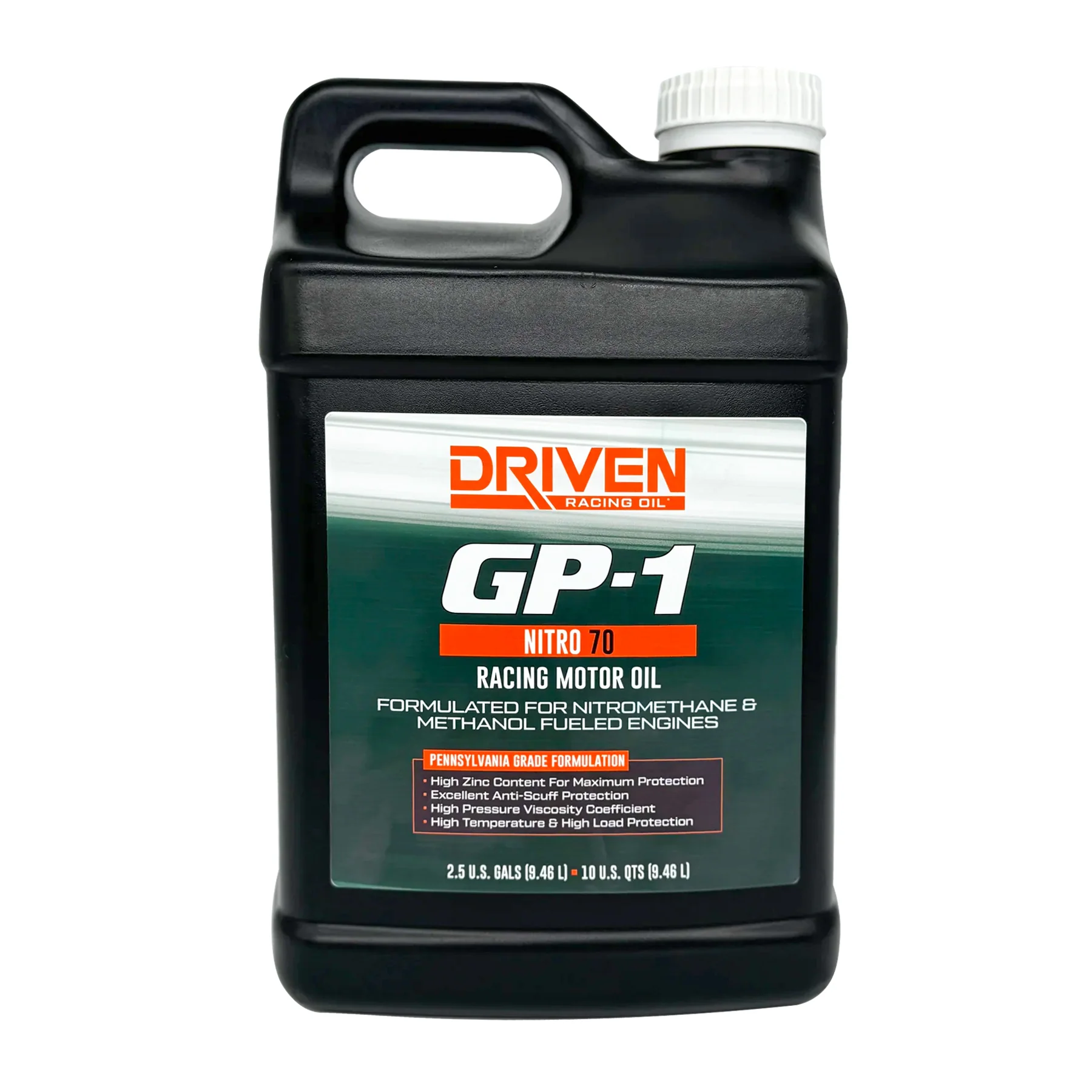 GP-1 Nitro 70 High Performance Racing Oil | 2.5 Gallon