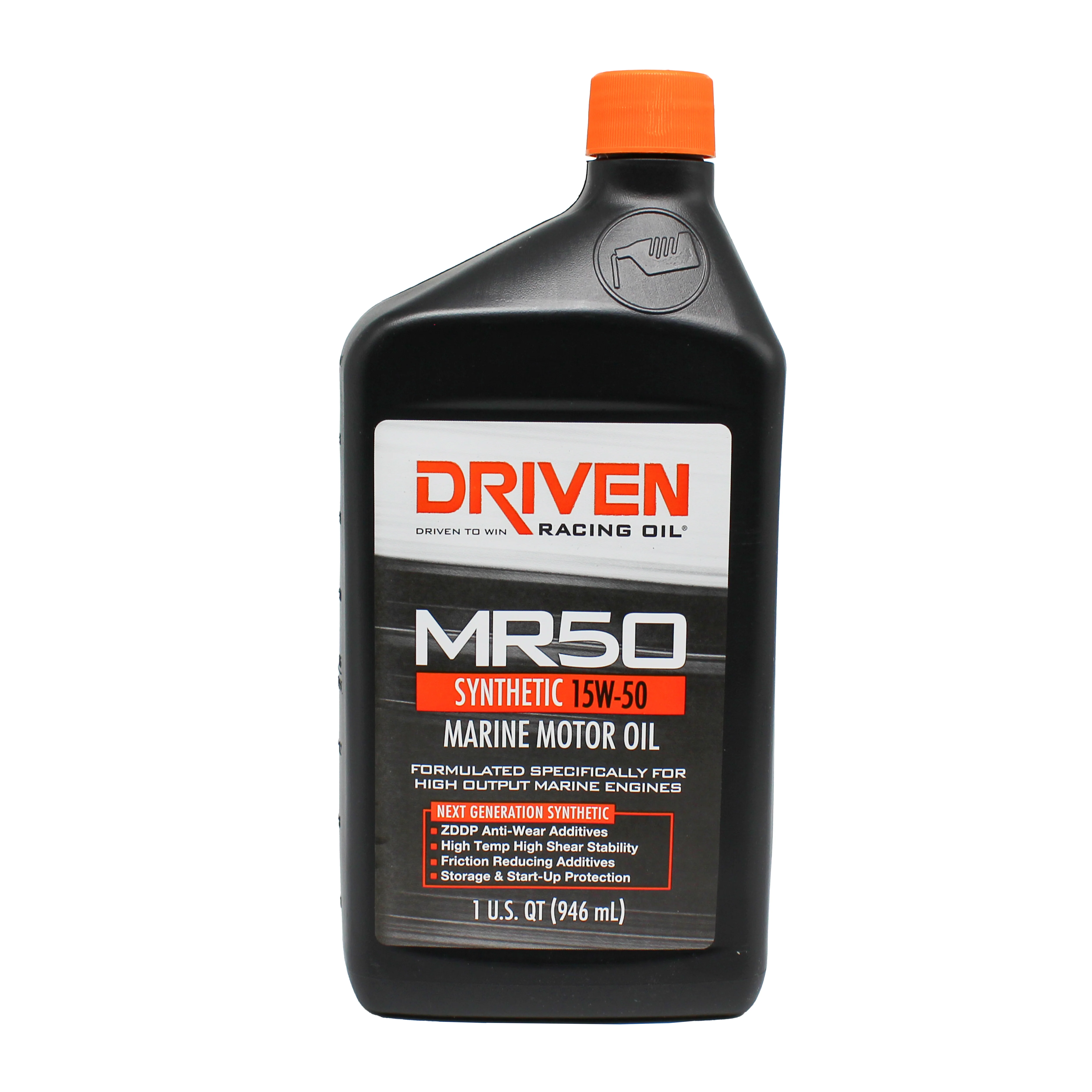 MR50 15W-50 Synthetic Marine Oil | Quart